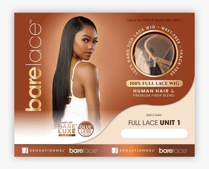 SENSATIONNEL Synthetic Bare Lace Full Lace Wig - UNIT 1