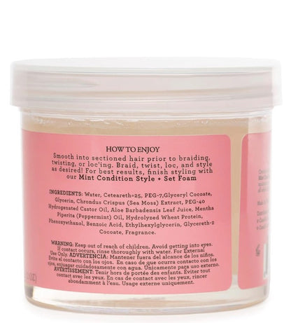 Camille Rose Mint Condition Nourishing Braiding Gel (12 oz)