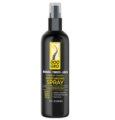 Doo Gro Braids Twists Locs Dandruff-Control Moisturizing Spray (12 oz)