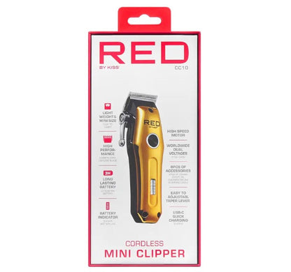 RED Rechargeable Mini Cordless Hair Clipper