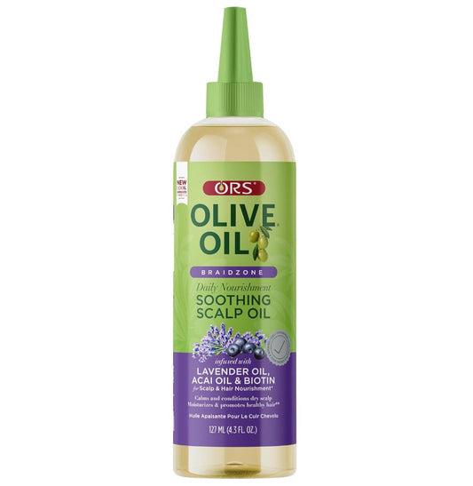 ORS Olive Oil Lavender, Acai & Biotin Soothing Scalp Oil (4.3oz)
