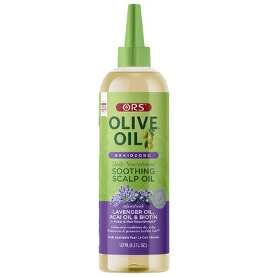 ORS Olive Oil Lavender, Acai & Biotin Soothing Scalp Oil (4.3oz)