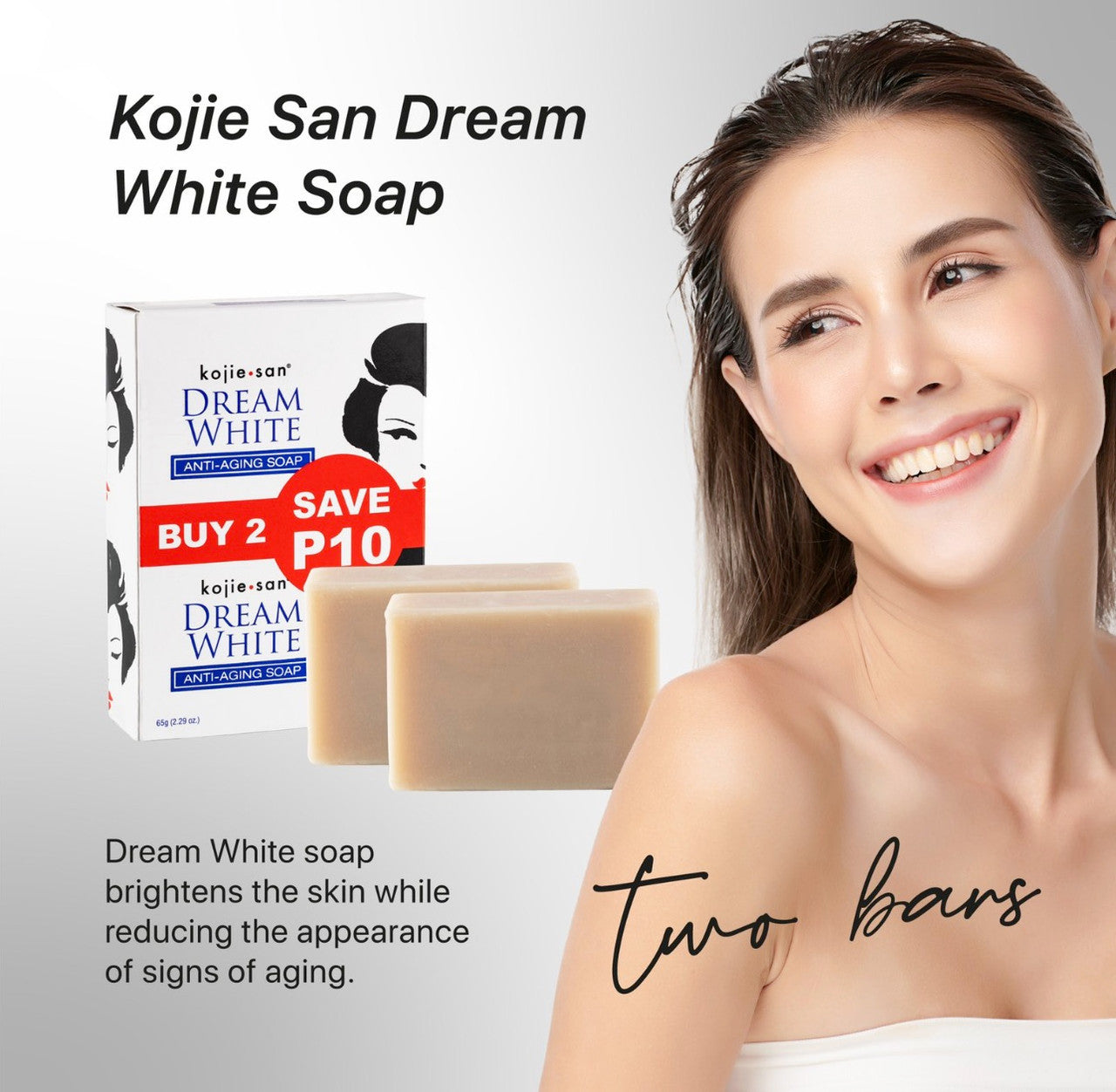 Kojie San Dream White soap (2PK)