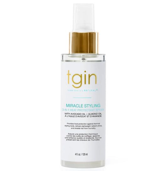TGIN Miracle Styling 3-N-1 Heat Protectant Spray (4 oz)