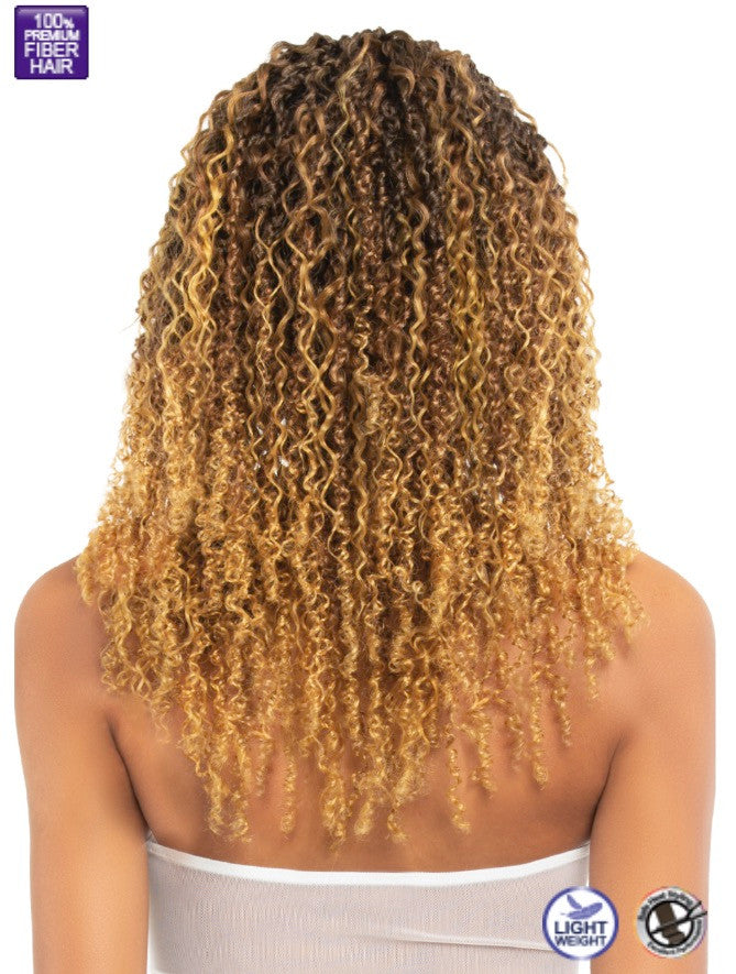 Bobbi Boss Synthetic Crochet Braids - 3X XTRA BOHO FINE TWIST + WAVE 14"