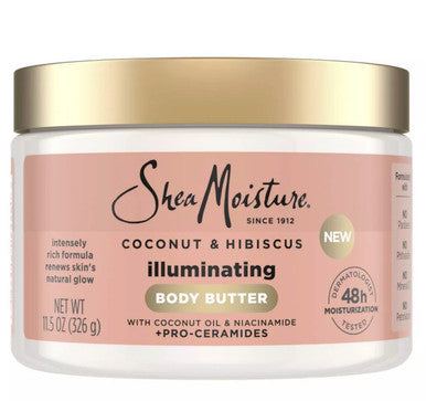 SheaMoisture Coconut & Hibiscus Illuminating Body Butter (11.5oz)