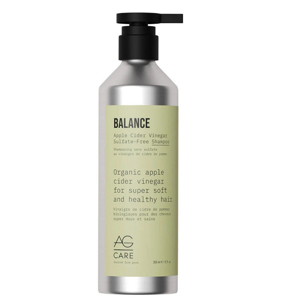 AG Care Balance Apple Cider Vinegar Sulfate-Free Shampoo (12oz)