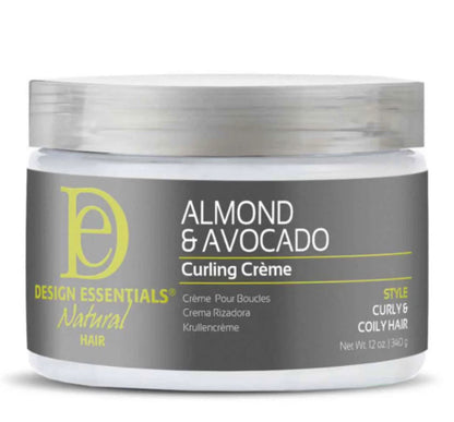 Design Essentials Natural Almond & Avocado Curling Creme