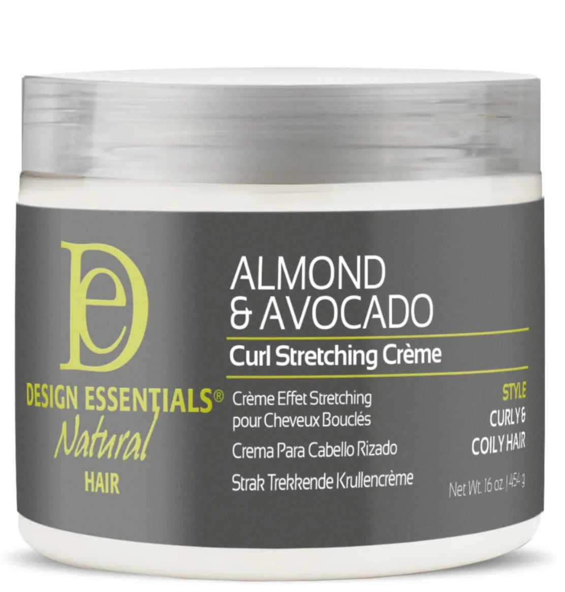 Design Essentials Natural Almond & Avocado Curl Stretching Cream