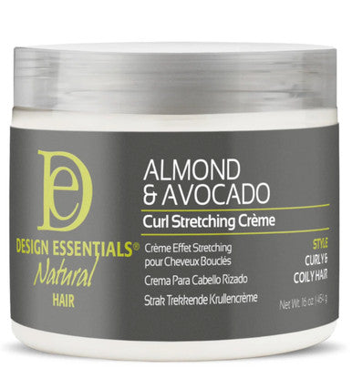 Design Essentials Natural Almond & Avocado Curl Stretching Cream