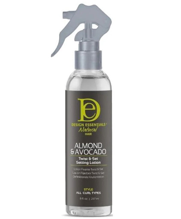 Design Essentials Natural Almond & Avocado Twist & Set Setting Lotion (8oz)