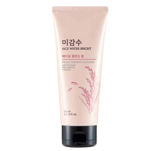 THE FACE SHOP Rice Water Bright Foaming  Cleanser (5oz)