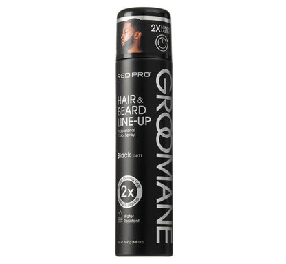 RED Groomane Beard & Lineup Color Spray (6.6oz)