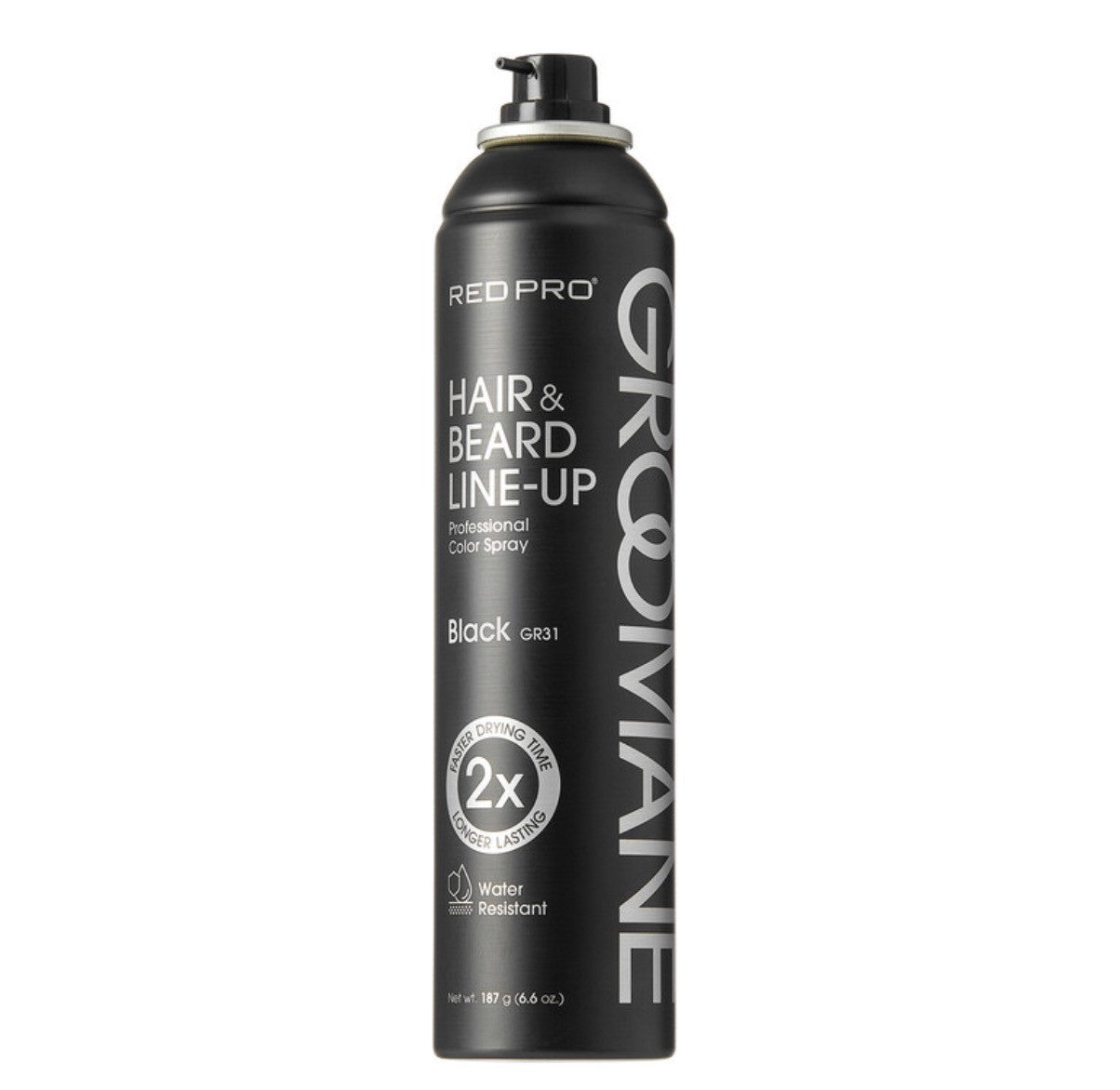 RED Groomane Beard & Lineup Color Spray (6.6oz)