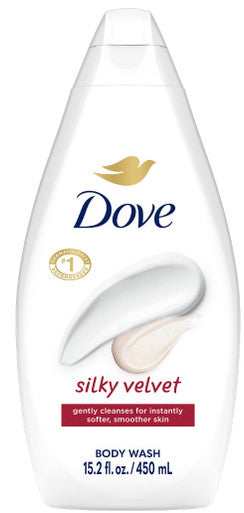 Dove Silky Velvet Body Wash (15.2oz)