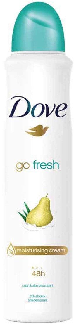 Dove Go Fresh Antiperspirant Deodorant Body Spray (5oz)