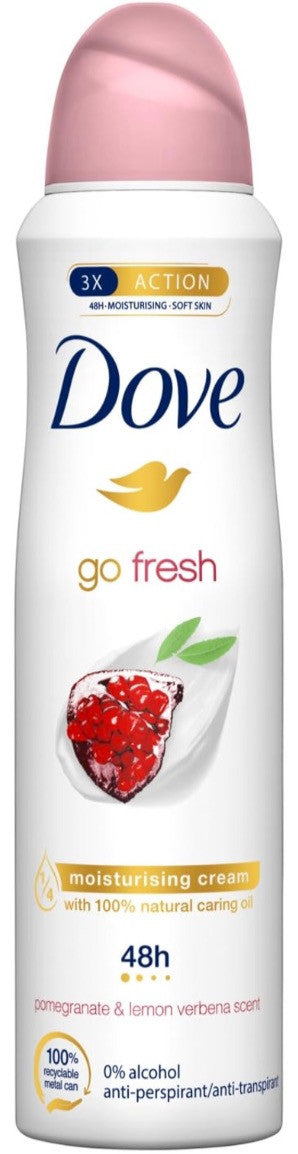 Dove Go Fresh Antiperspirant Deodorant Body Spray (5oz)