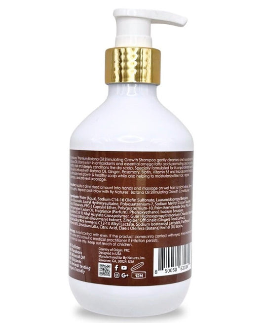 BY NATURES Batana Oil Stimulating Growth Shampoo (12oz)