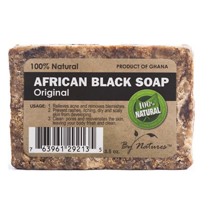 By Natures 100% Natural African Black Soap Original