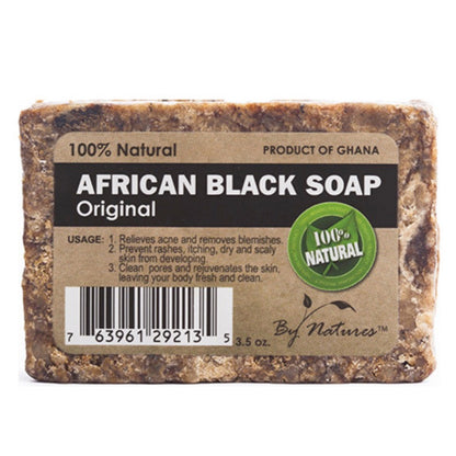By Natures 100% Natural African Black Soap Original