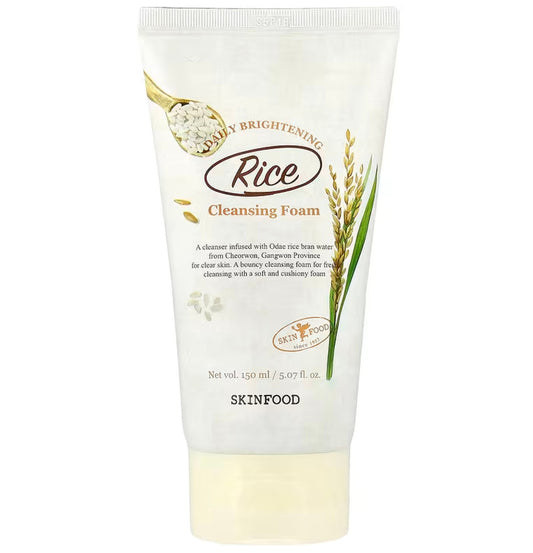 [SKINFOOD] Rice Daily Brightening Scrub Foam (5.07oz)