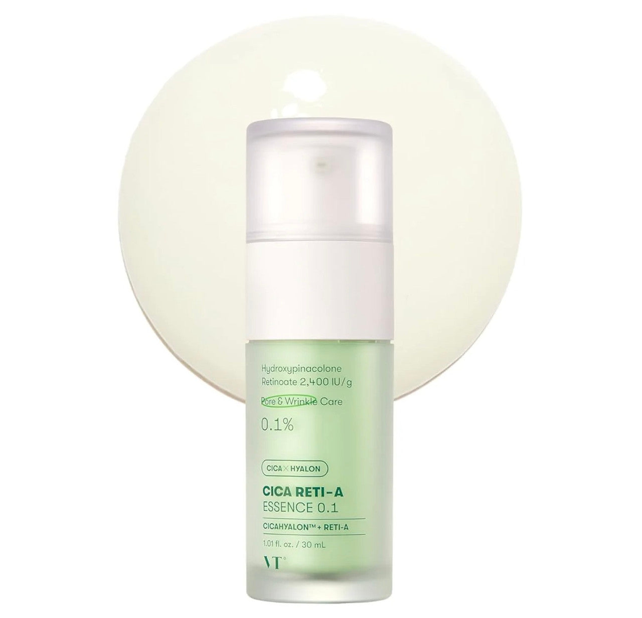 VT COSMETICS Cica Reti-A Retinol Essence 0.1 (1.01oz)