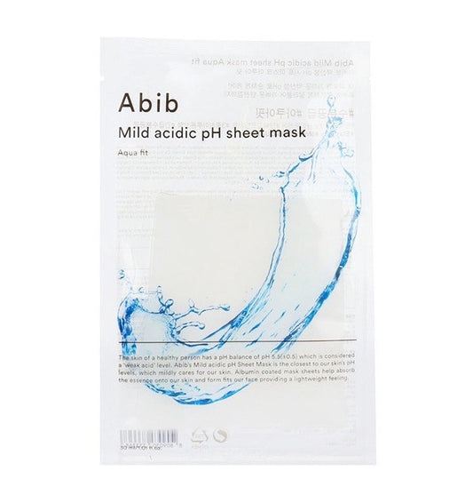 [Abib] Mild Acidic Ph Sheet Mask - Aqua (1Sheet)