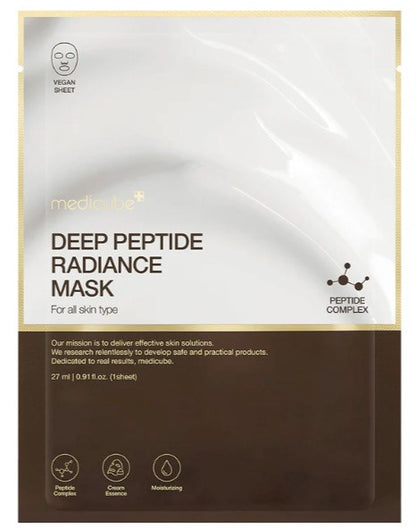 MEDICUBE Deep Peptide Radiance Mask (1 Sheet)