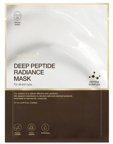 MEDICUBE Deep Peptide Radiance Mask (1 Sheet)