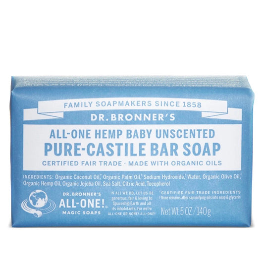 Dr. Bronner's All One Pure Castile Bar Soap
