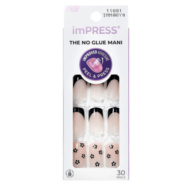 KISS Impress French Manicure Press On Nails - SO LUCKY