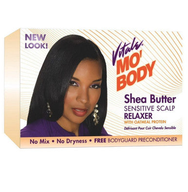 MOBODY Shea Butter Sensitive Scalp Relaxer Kit