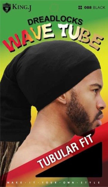 KING.J Dreadlocks Wave Tube - Black