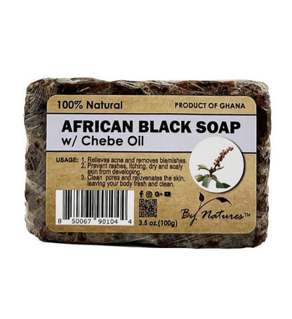 By Natures 100% Natural African Black Soap