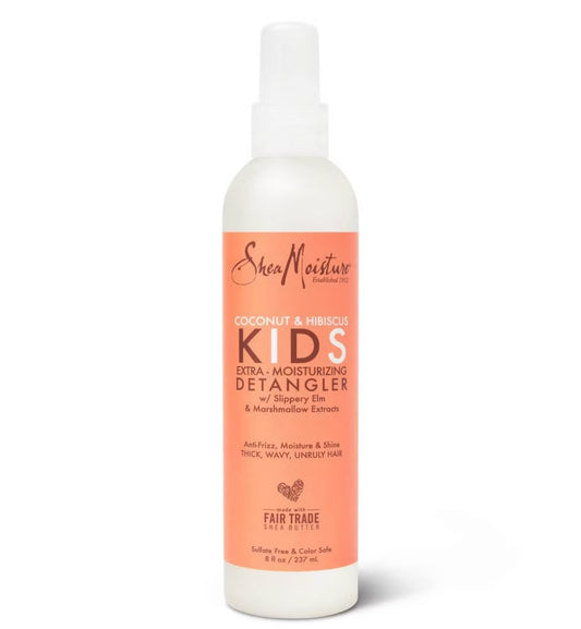 SheaMoisture Coconut & Hibiscus Kids' Extra-Moisturizing Detangler (8oz)