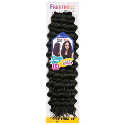 FREETRESS Braid Synthetic Crochet Hair - DEEP TWIST 14"