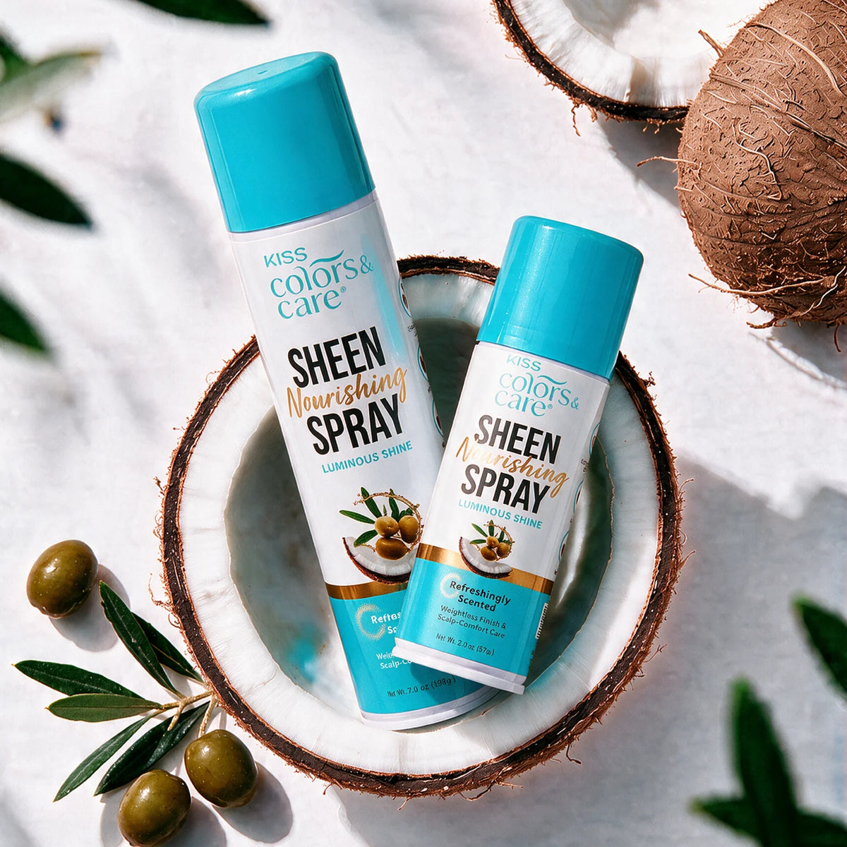 KISS Colors Care Nourishing Oil Sheen Spray