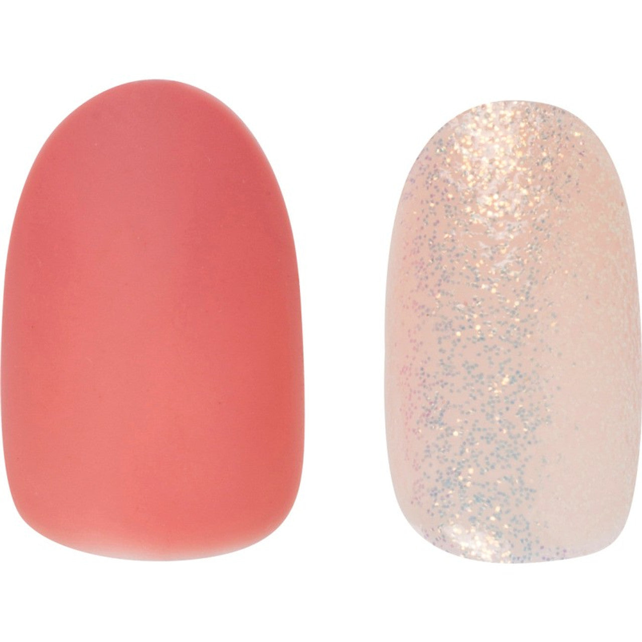CALA Posh Dreams Short Oval (Dark Pink / Glitter)