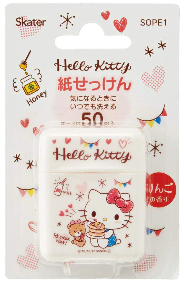 SKATER Hello Kitty Apple Paper Hand Soap (50 Sheets)