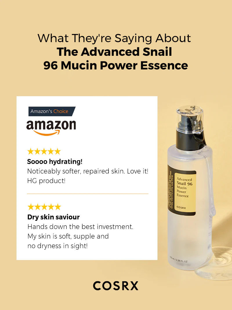 COSRX Advanced Snail 96 Mucin Power Essence (3.38 oz)