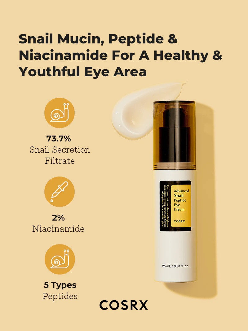 COSRX  Advanced Snail Peptide Eye Cream (0.85 oz)