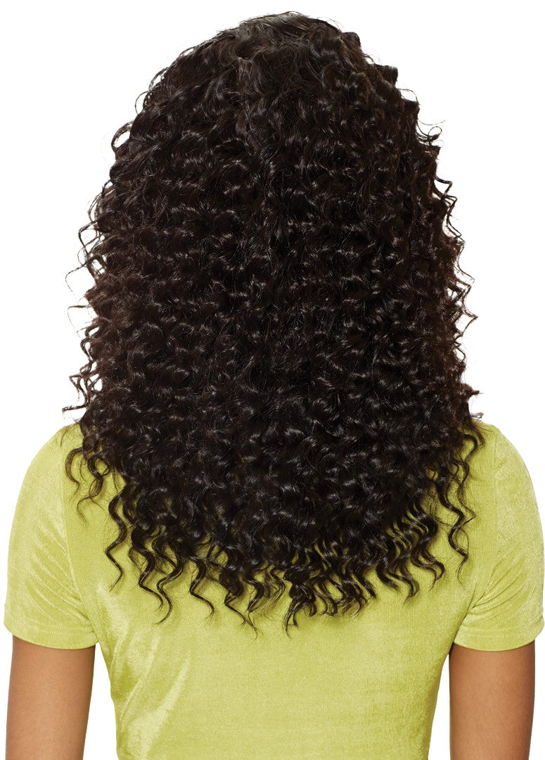OUTRE 100 % Unprocessed Remy Human Hair Sugar Punch 4X4 HD Lace Closure - Deep Wave (10"-12")