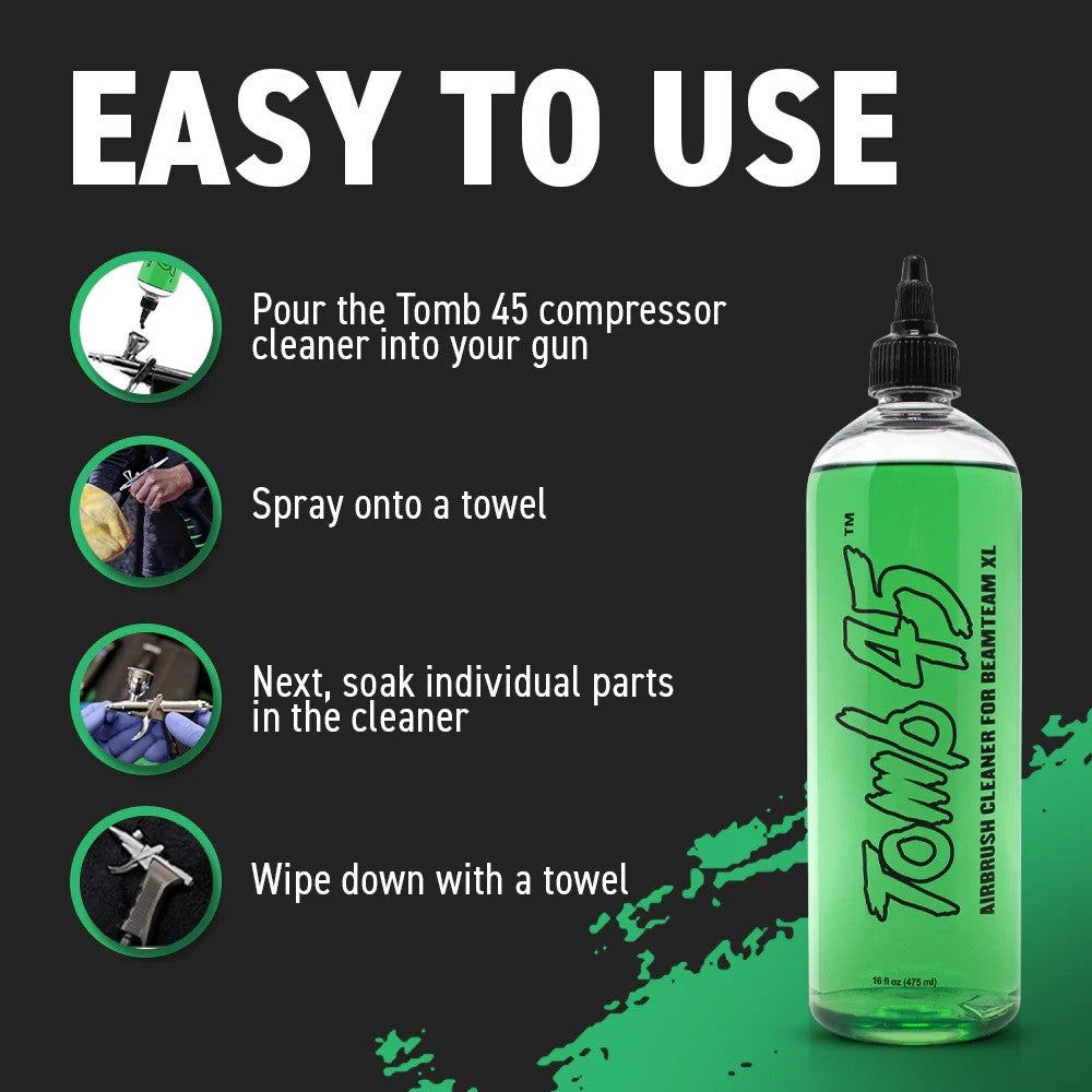 Tomb 45 Airbrush Cleaner for BeamTeam Cordless XL