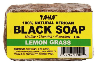 TAHA 100% Natural African Black Soap