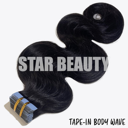 BOMB HAIR 100% Human Hair Tape-In - Body Wave (18"-22")