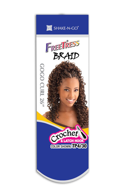 FREETRESS Braid Crochet Synthetic Crochet - GOGO CURL 26"