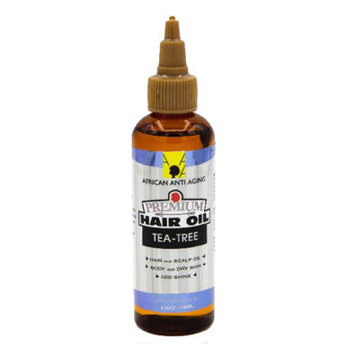 African Anti Aging  Premium Hair Oil - Tea Tree
