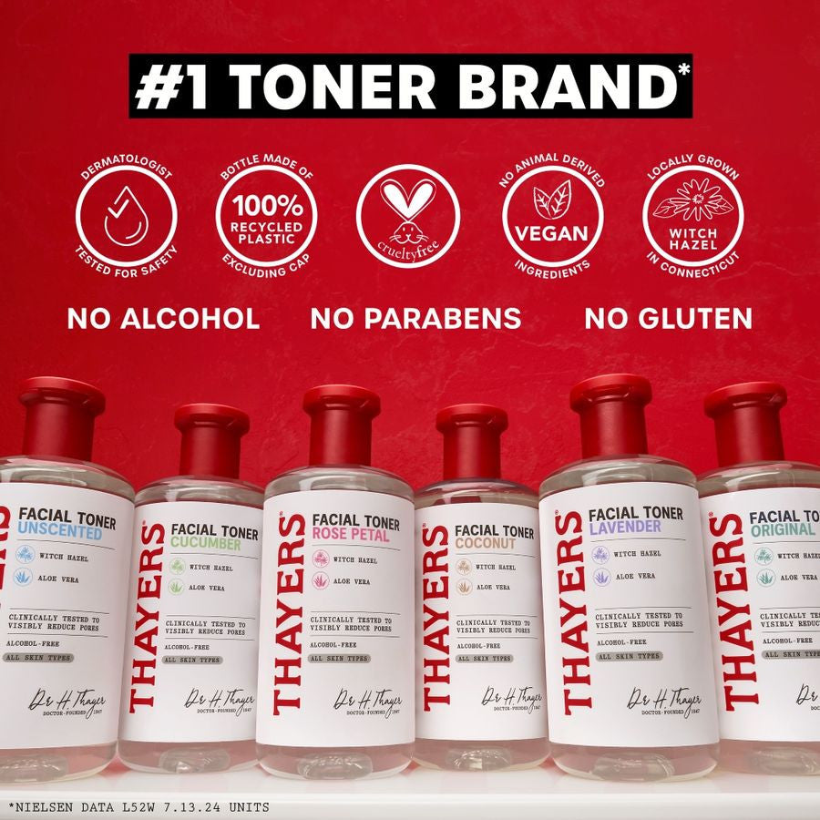 THAYERS 2% Exfoliating  AHA Toner (12oz)