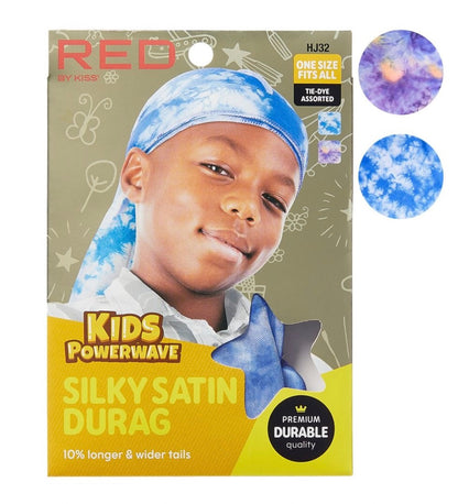 RED Kid's Hair Accessories [Bonnet, Shower Cap, Durag]