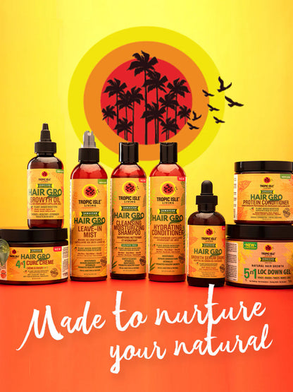 Tropic Isle Jamaican Black Castor Oil Hair Gro 4n1 Curl Creme (12 oz)
